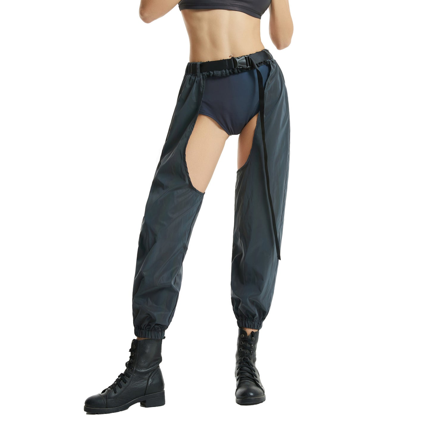 Women's Street Fashion Colorful Reflective Pants
