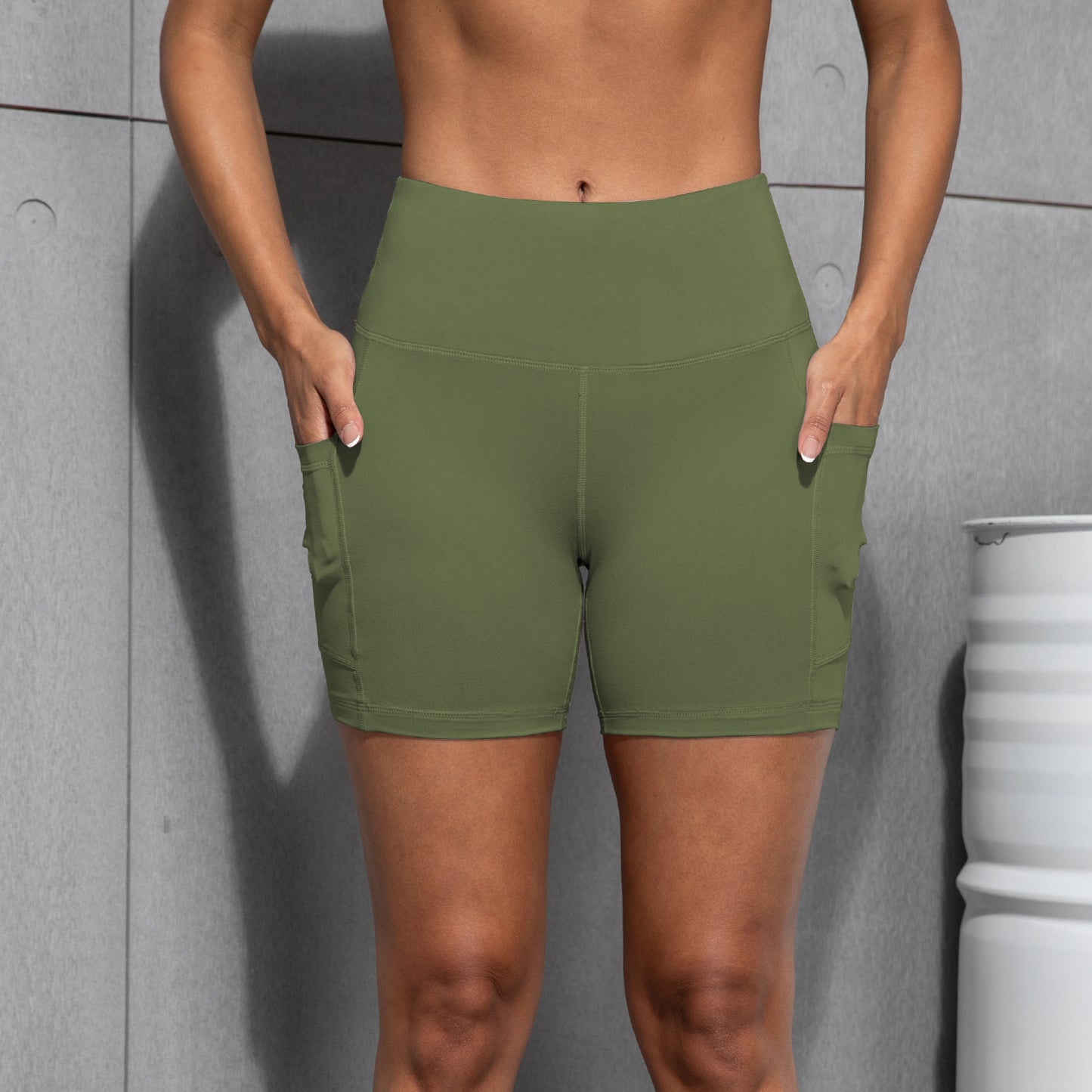 Womens Stylish Sexy High-waisted Cropped Pants That Create A Slimming Look