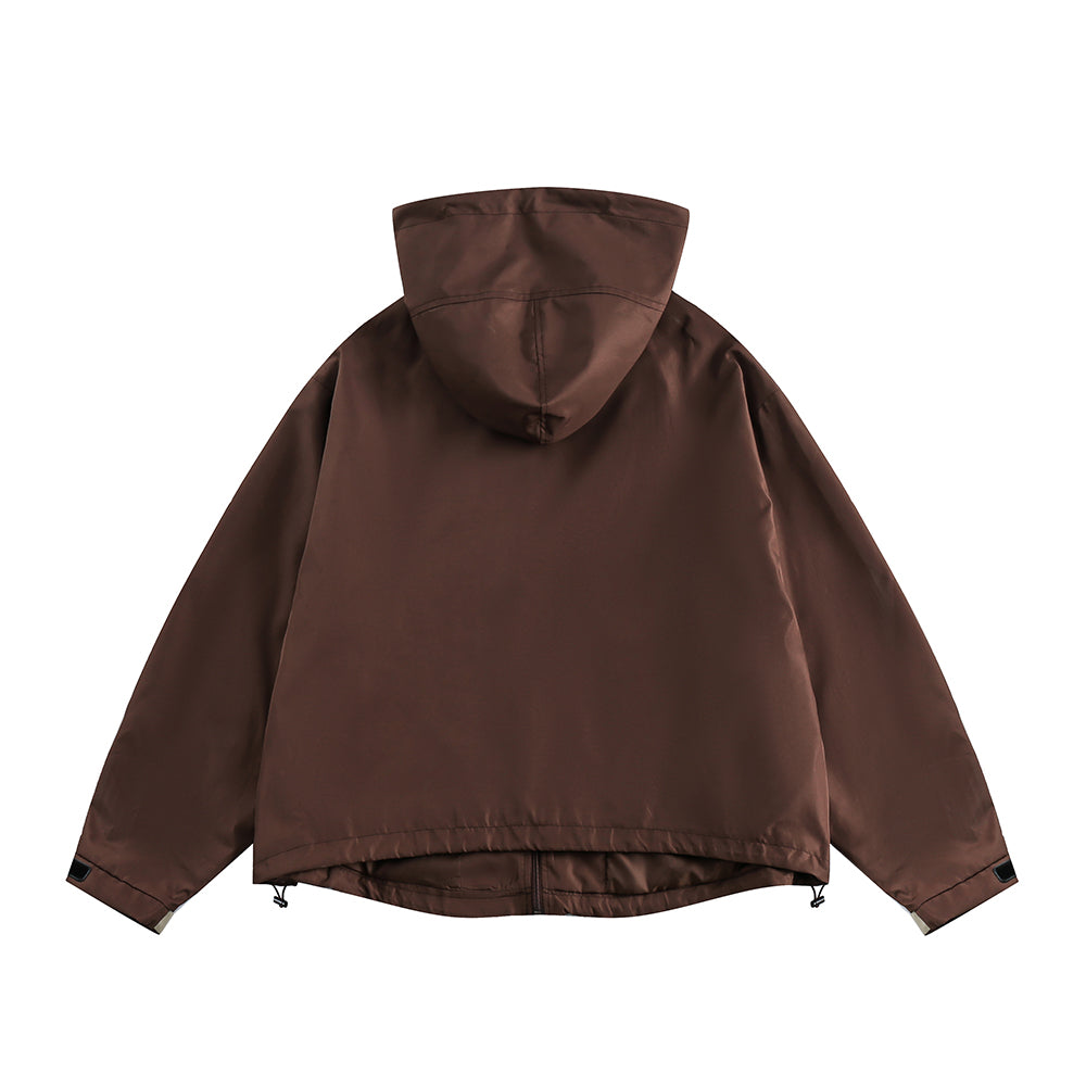 Stitching Contrast Color Men's Assault Jacket