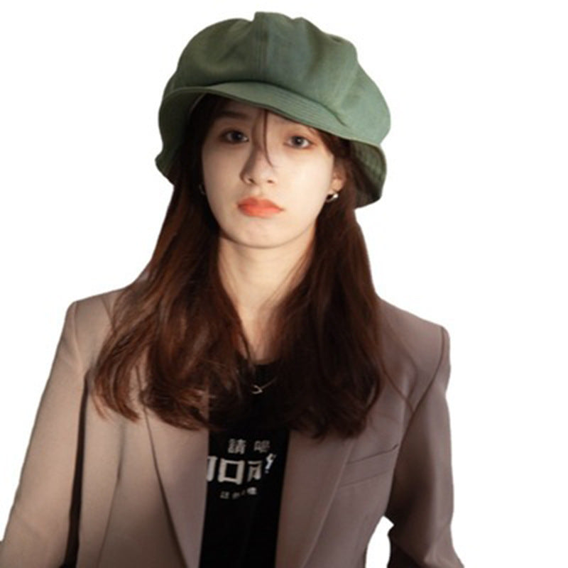 Designer Niche Large Version Japanese Lazy Style Bucket Hat Female