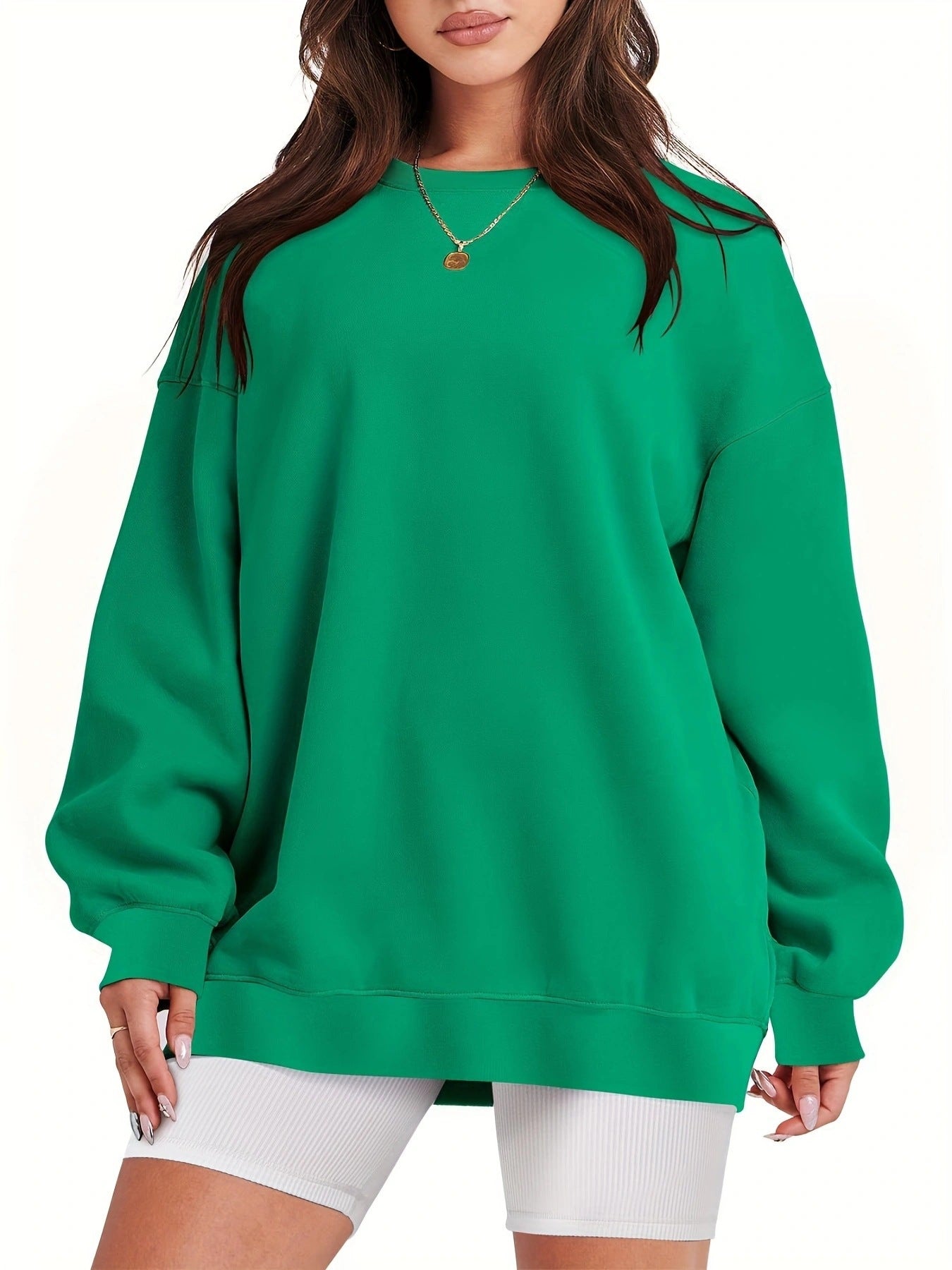 Løs sweatshirt til damer