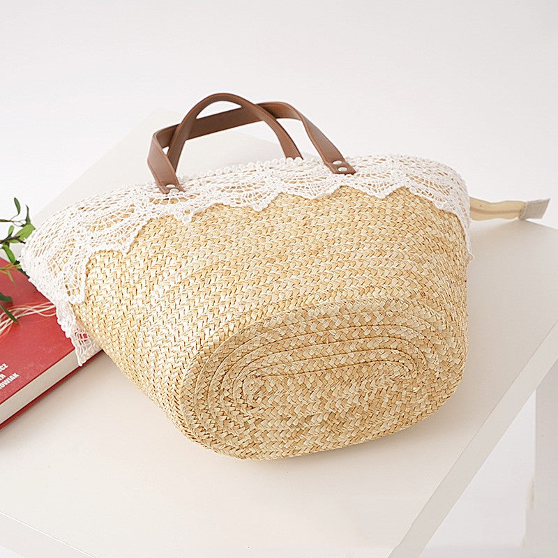 Strå Lille Spandtaske Bærbar Crossbody