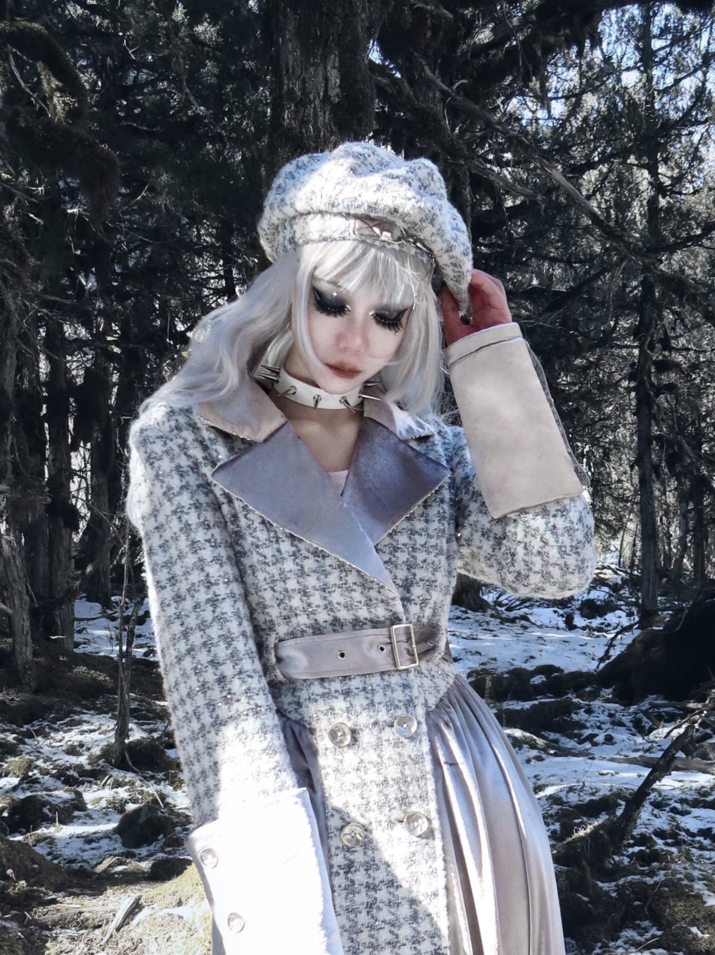 Romance Series Loose Octagonal Beret