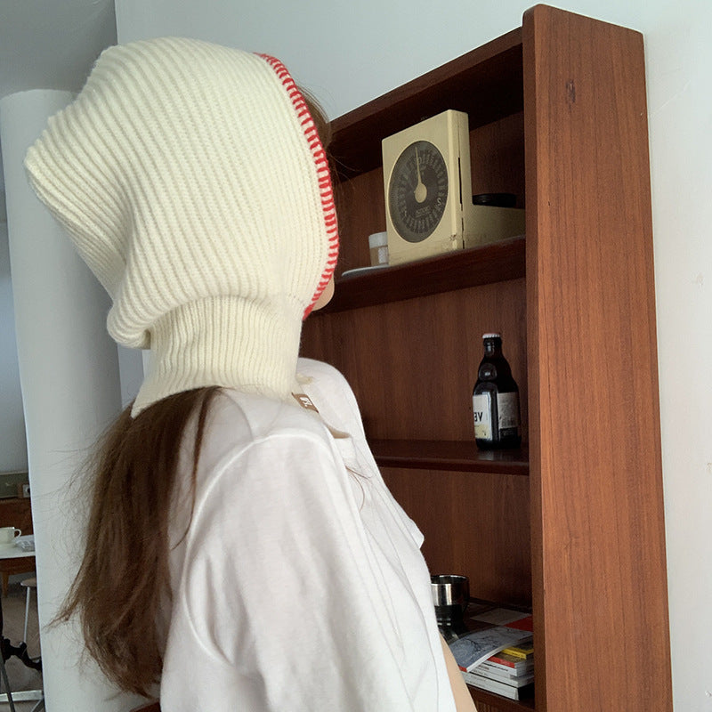 Ladies Fashion Personality Knitted Pullover Hat