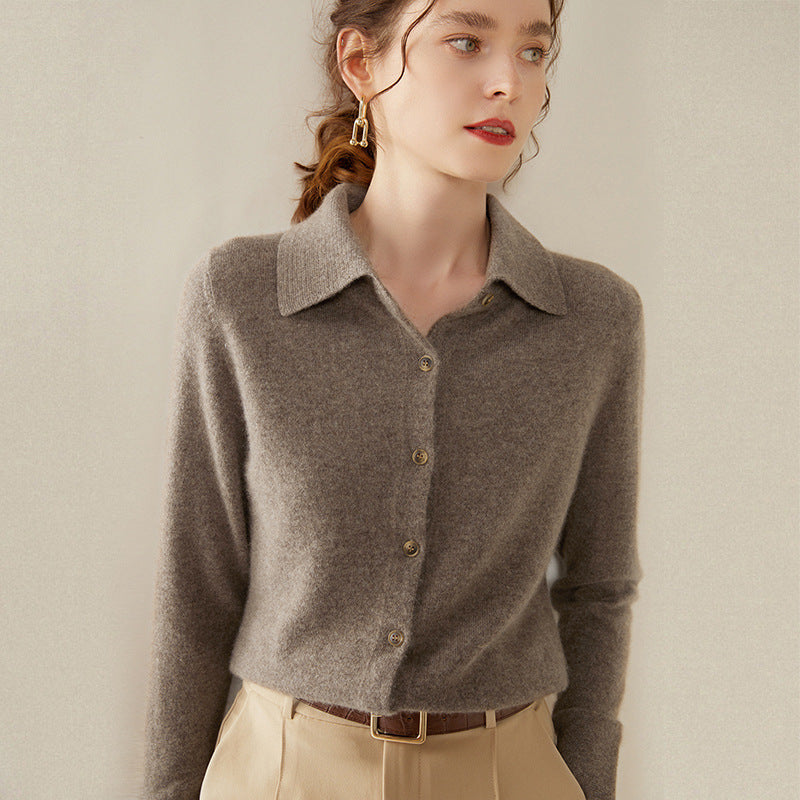 Strikket Sweatshirt Slim Fit Slankende Pasform Base