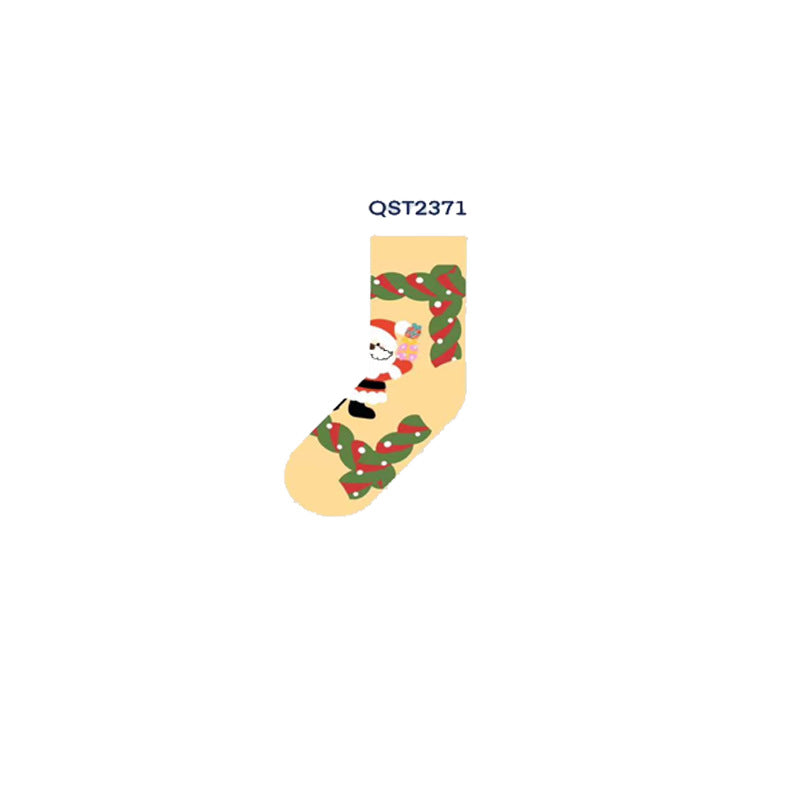 Men's And Women's Mid-calf Christmas Stockings