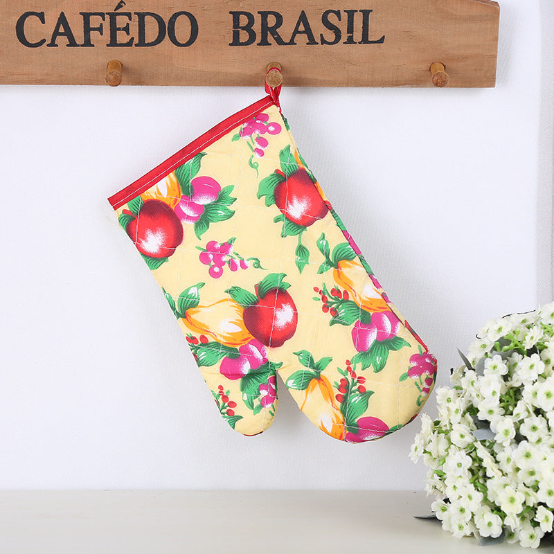 New Baking High Temperature Microwave Oven Thickened Gloves