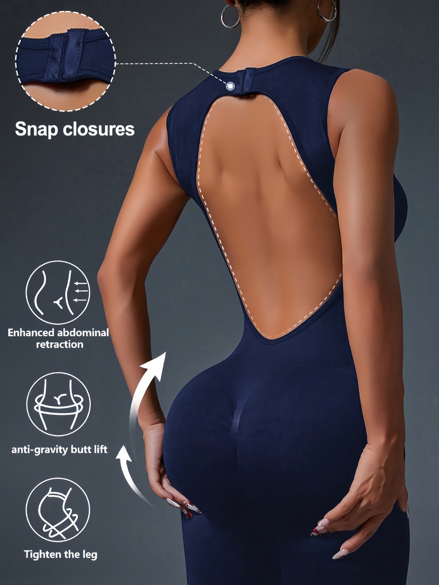 Fashion Personality All-in-one Yoga Jumpsuit Women