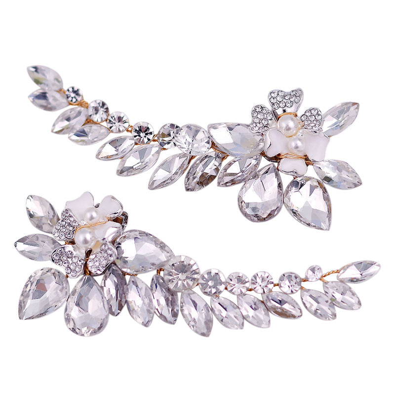 New AccessoriesRemovable Shoe Flower Decoration Rhinestones