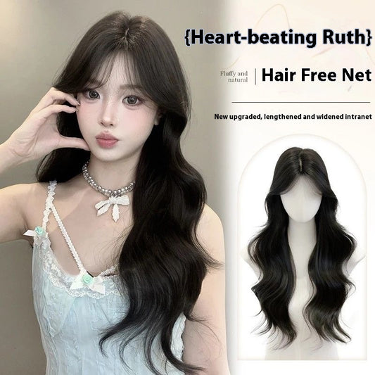 Hair Replacement Does Not Hurt Women's Natural Big Wave Curly Hair