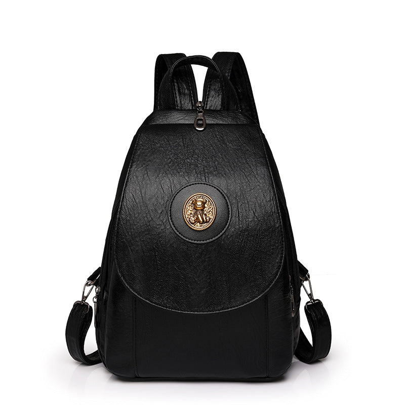 Simple Large Capacity Crossbody Chest Bag Leisure Travel Small Backpack