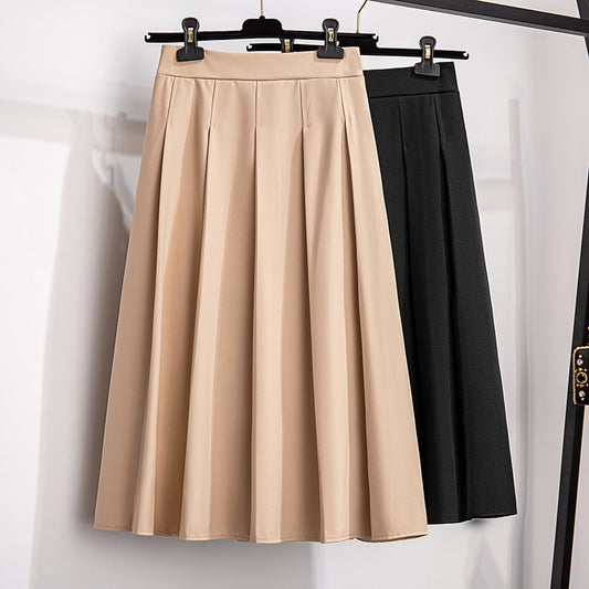 Line Skirt Slimming And Fashionable Summer Skirt Fat Sister Plus Size