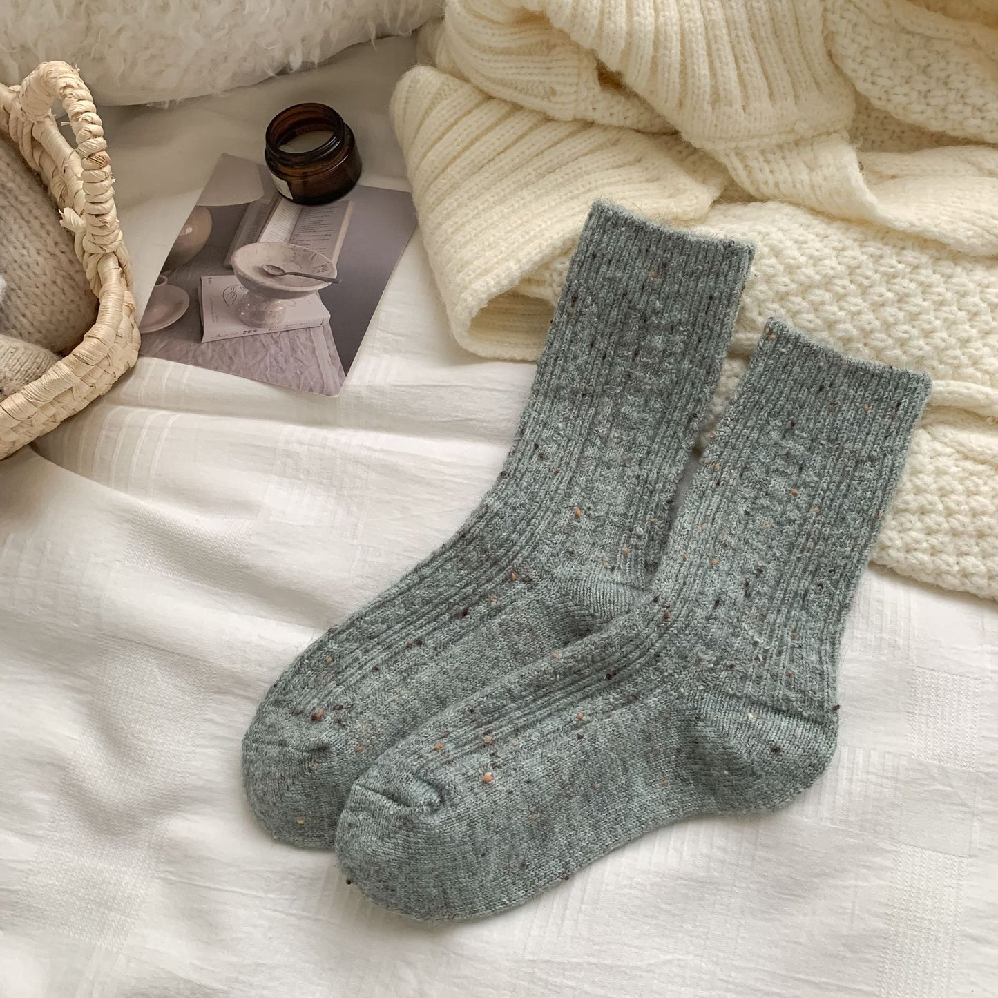 Womens Stylish Casual Knee-high Socks