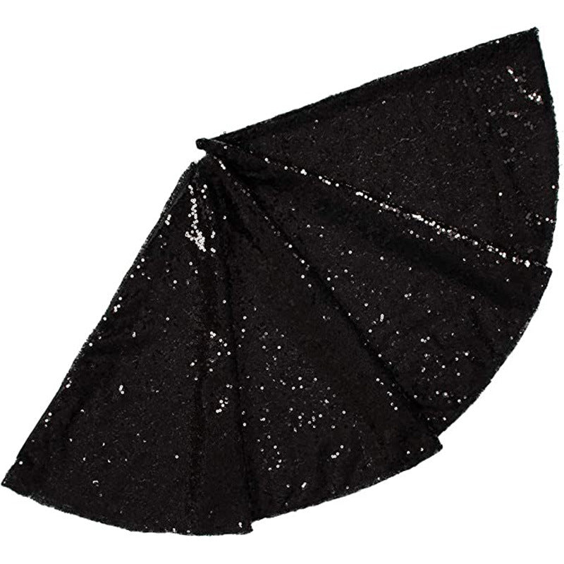 Polyester Golden Bottom Apron Decorative Sequins
