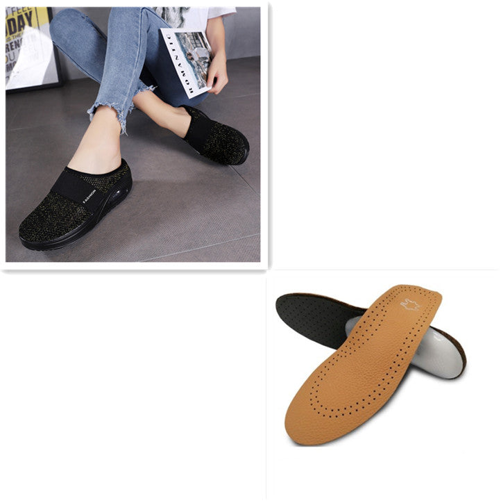 Sandals Women Breathable Non-slip Hollow Out Mesh Sandals Fashion Outdoor Ladies Shoes