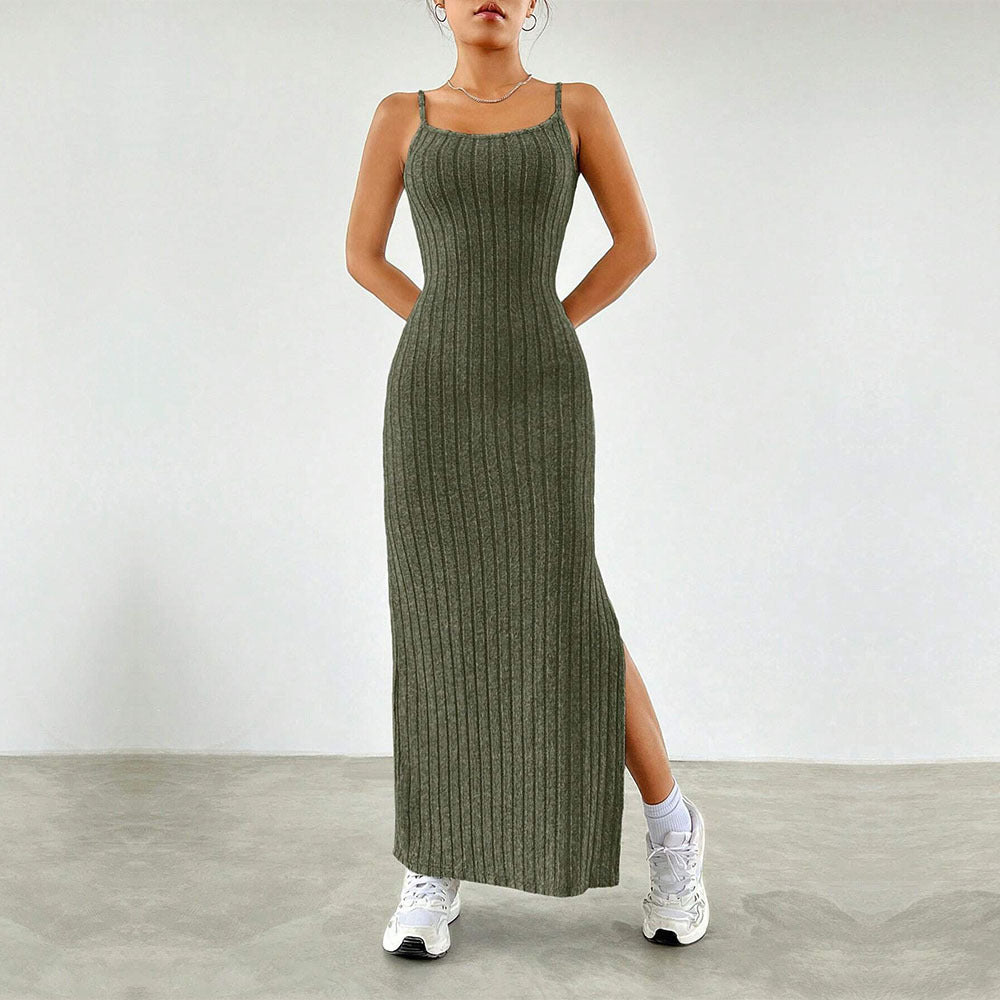 Women's Simple Elegant Fashion Set Strapless Dress