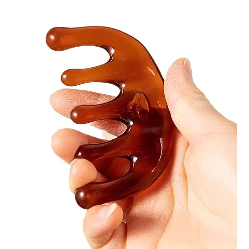Husholdnings Mode Horn Meridian Massage Kam