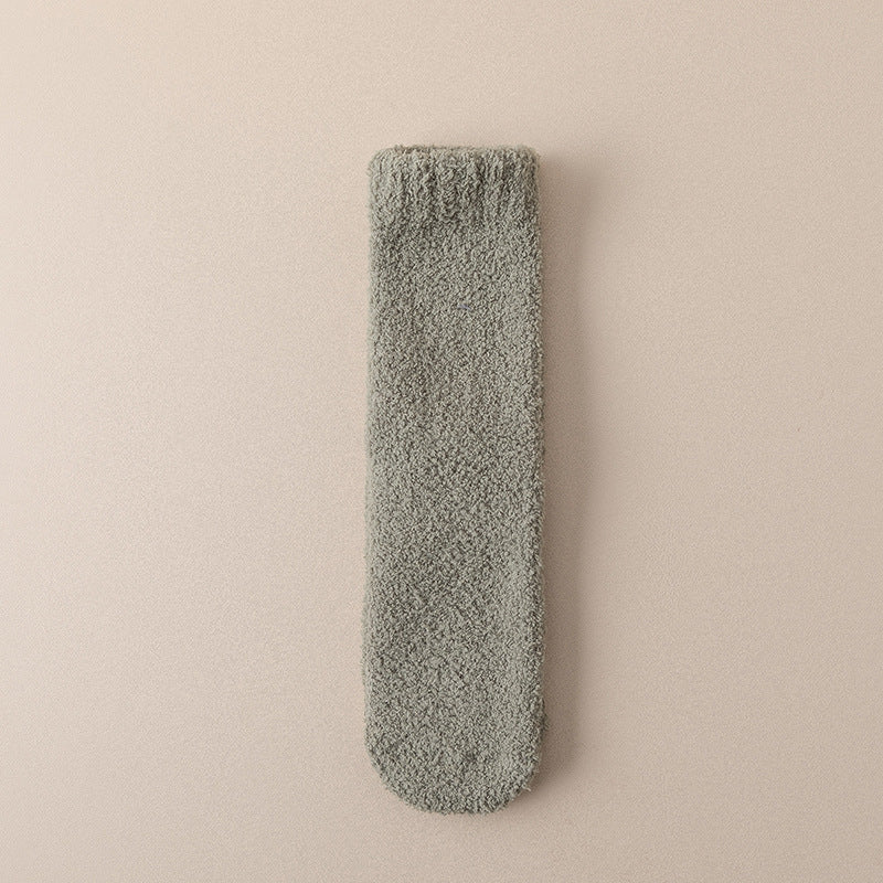 Coral Fleece Socks Women's Thickened