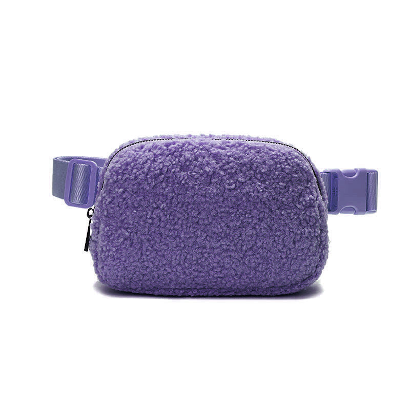 Winter Lambskin Crossbody Bag Outdoor Sports General Versatile