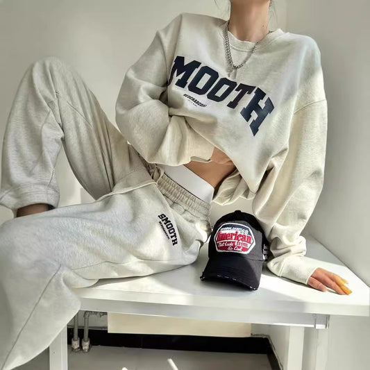 Women's Loose-fitting Versatile Casual Sportswear Set