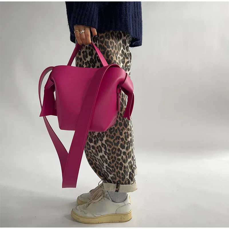 Dame Street Retro leopardprintede bukser med brede ben