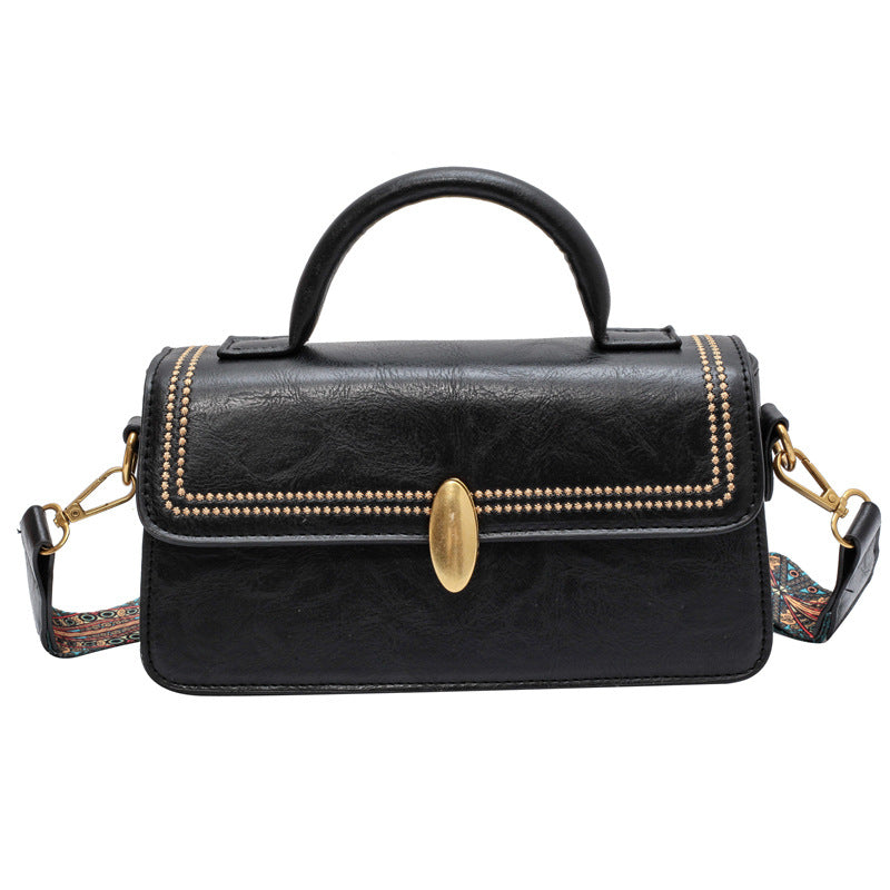 Women's One Shoulder Portable Small Square Bag