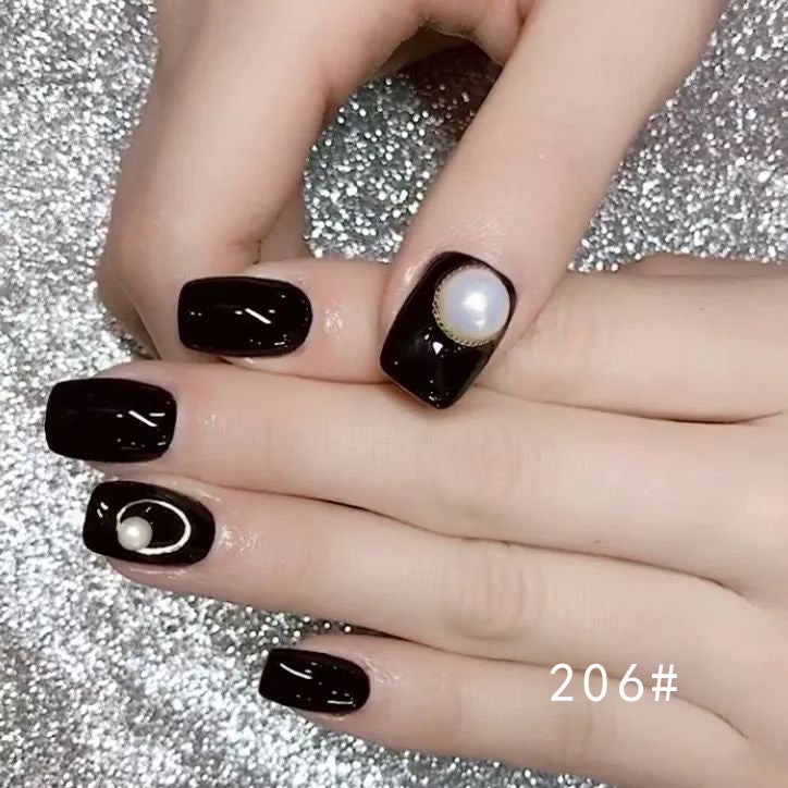 Glue Type Wear Bridal Finished Nail Art Fake