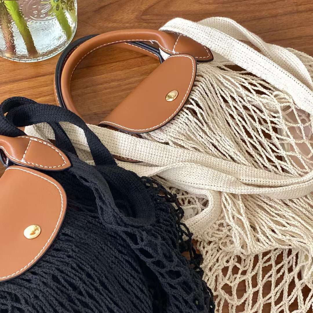 Bagone Shoulder Large Capacity Beach Bag Mesh Storage