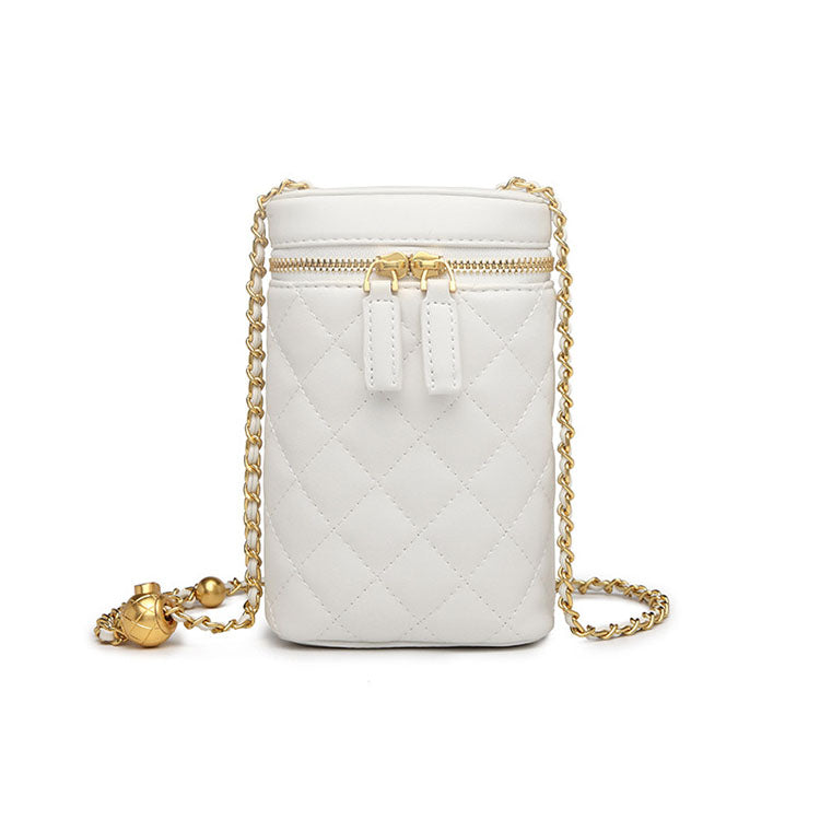 Simple Rhombus Chain Shoulder Messenger Bag
