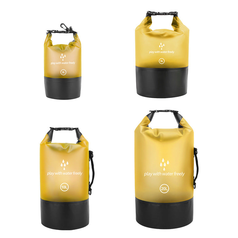 PVC Coating Material Only Backpack Portable Buggy Bag