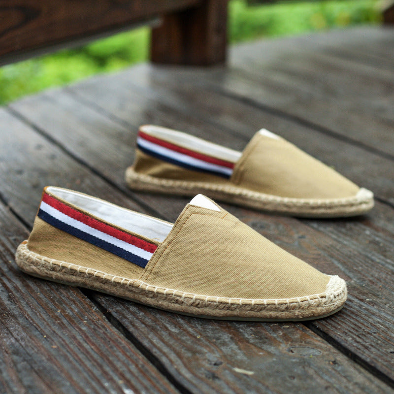 Straw Slip-on Shoes For Lazy Folks And Fishermen