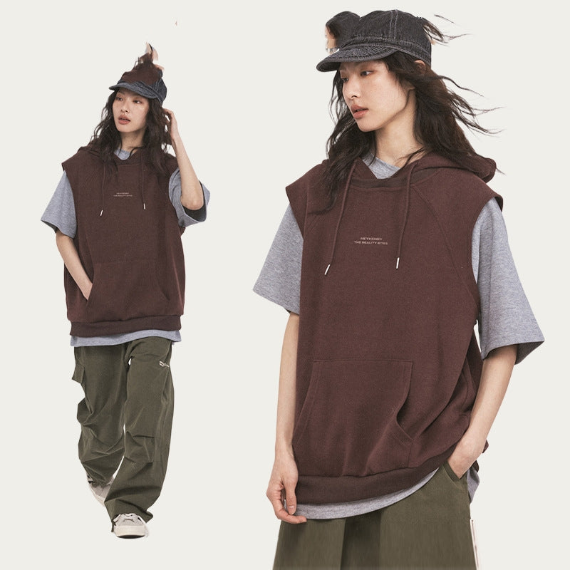American High Street Couples Vest Outdoor Fashion Brand Fashion Retro