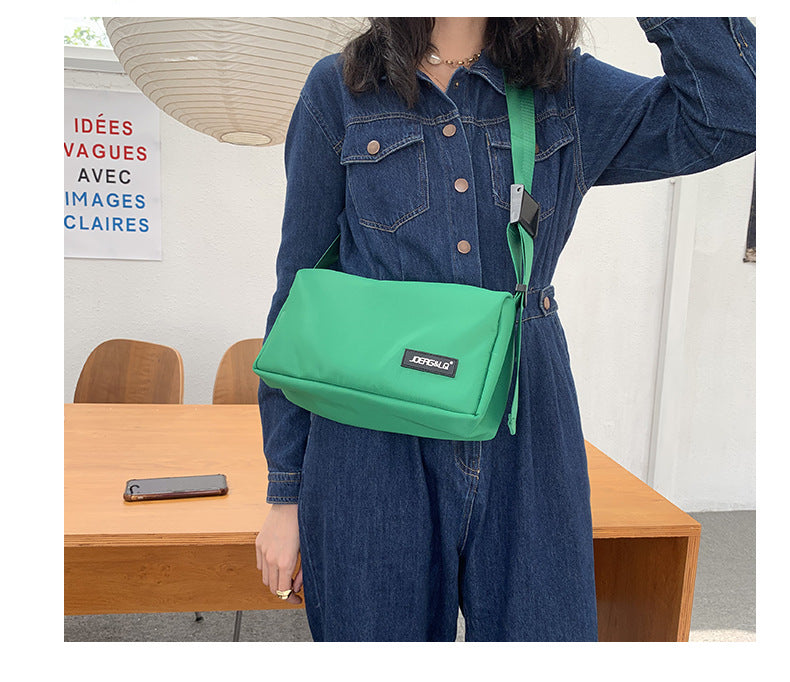 Spring New Crossbody Oxford Cloth Large Capacity Casual Shoulder Bag