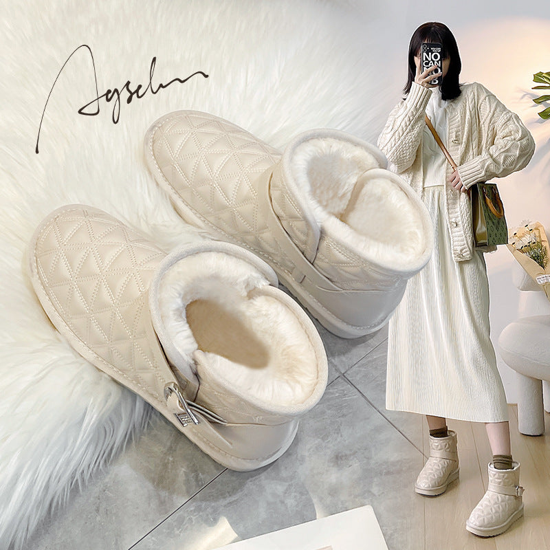 Snow Boots Age Reducing Bread And Cotton Shoes