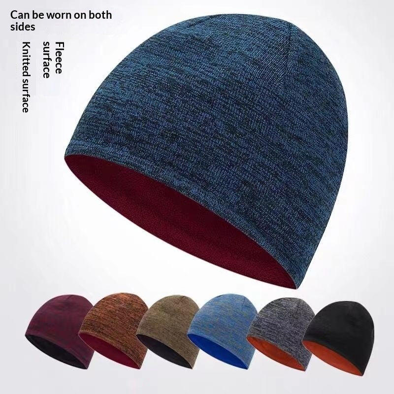 Outdoor Fleece Hat Cycling Mountaineering Large Head