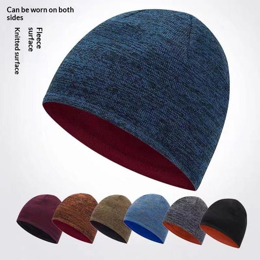 Outdoor Fleece Hat Cycling Mountaineering Large Head
