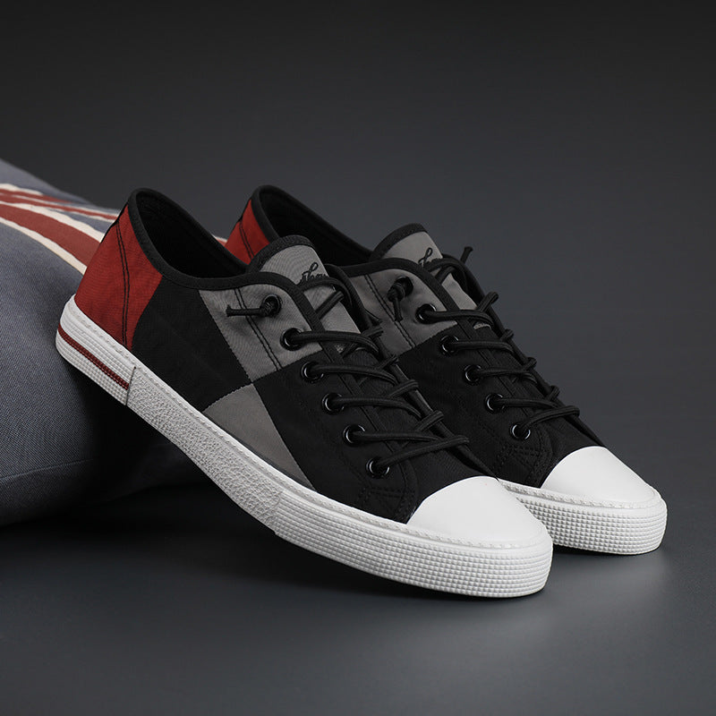 New Men's Low-top Casual Canvas Shoes