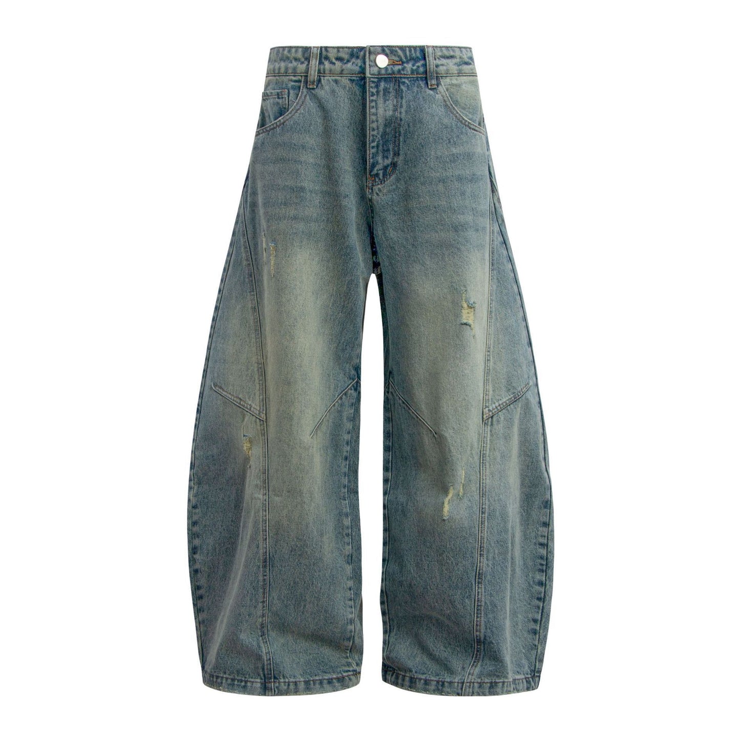 Stylish Loose-fitting Wide-leg Slimming Straight-leg Pants