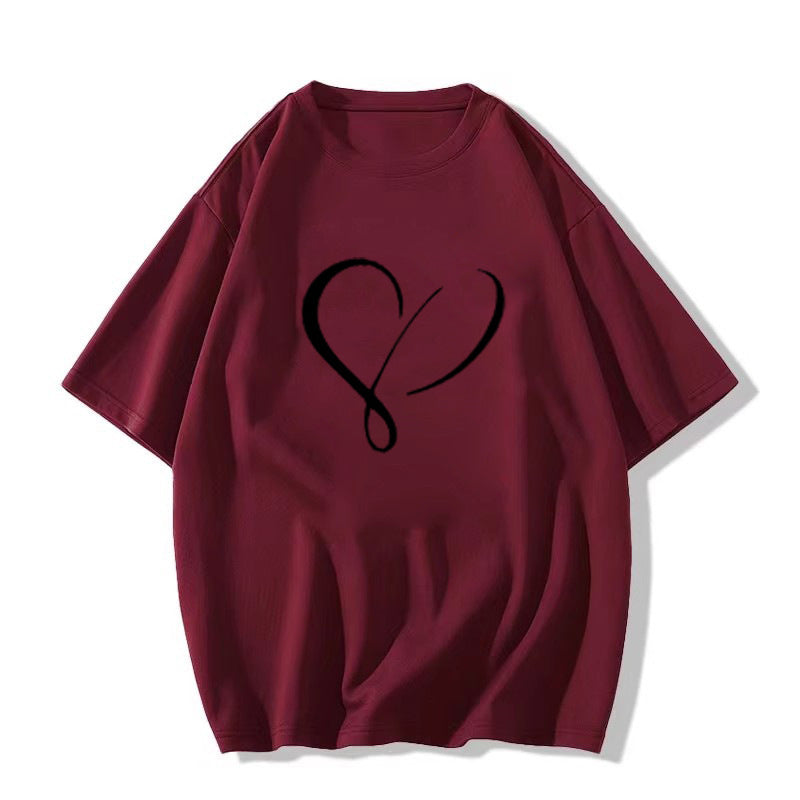 Womens Relaxed Versatile Short-sleeve Top