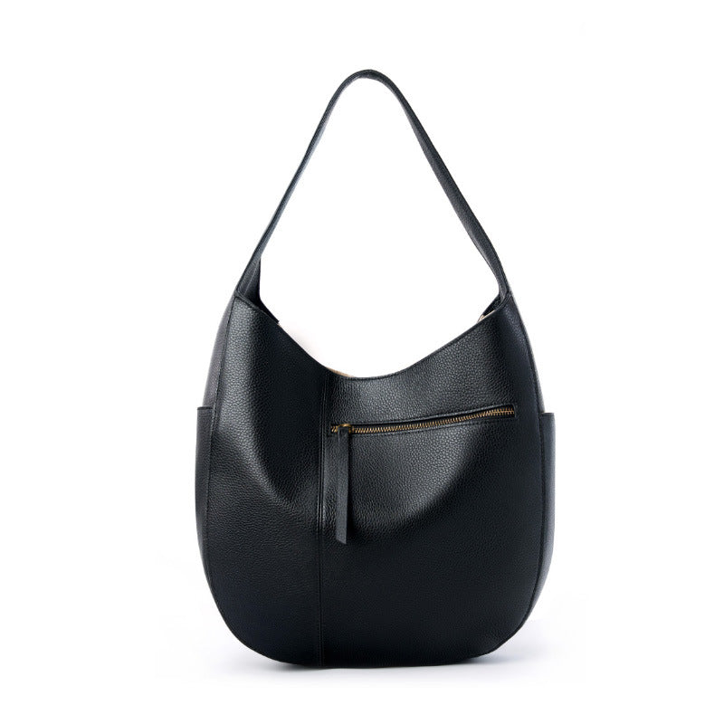 High Quality Top Layer Cowhide Tote Advanced Simplicity