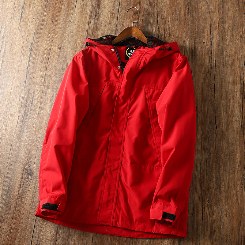 Men's Waterproof And Windproof Outdoor Sports Casual Jacket