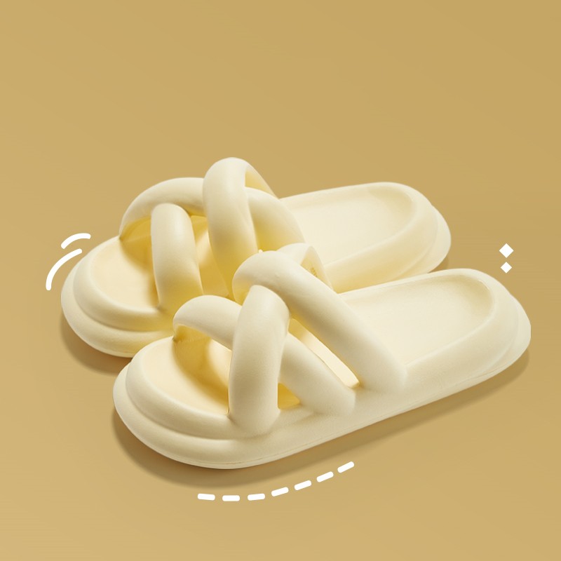 EVA Thick Sole Indoor Home Beach Sandals And Slippers