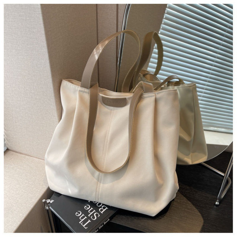 Fashion Shoulder Bag Simple Versatile Canvas Tote Bag