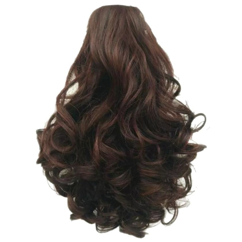 Short Curly Ponytail Tiger-claw Clip