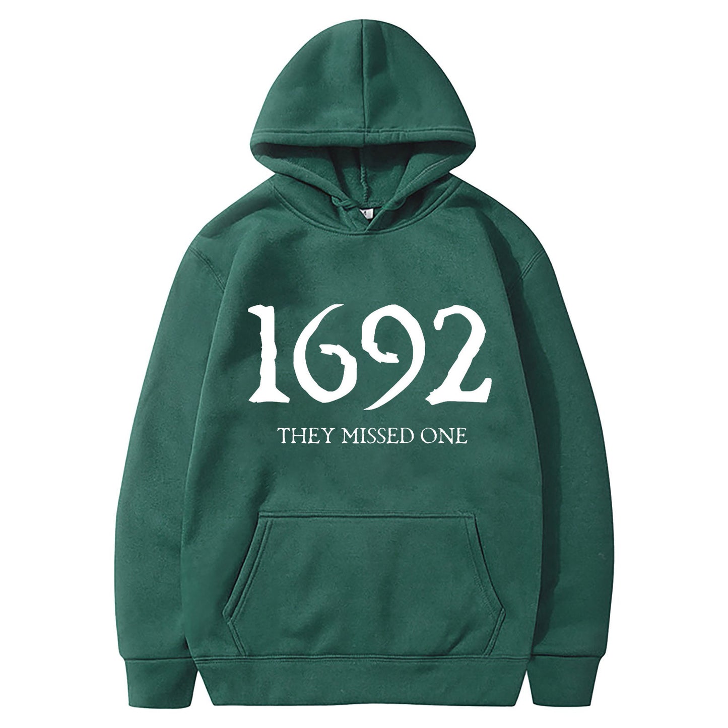 Women's Missing A Hooded Printed Sweater