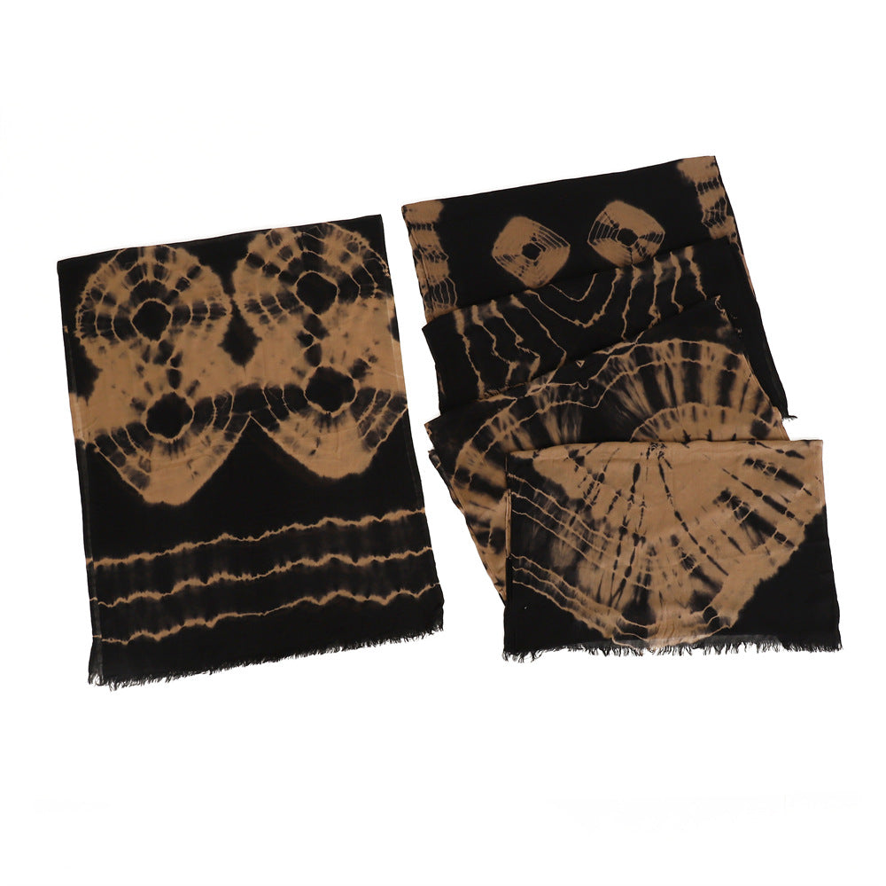 Solid Color Thin Breathable Handmade Scarf Shawl