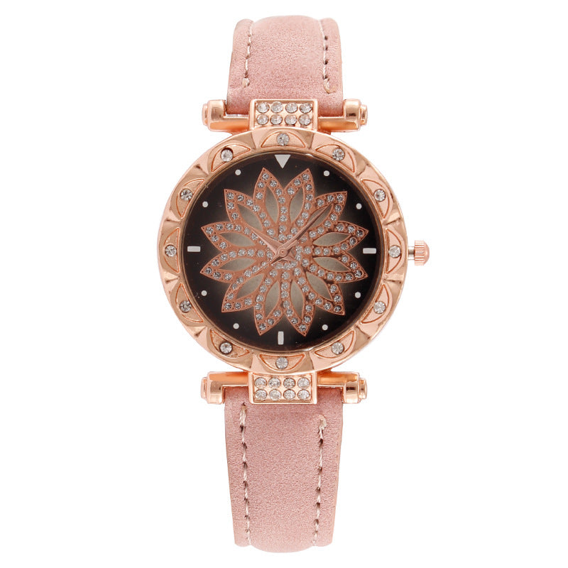 Stars To Run Women's Watch Female Skin Belt Quartz Fashion Watch