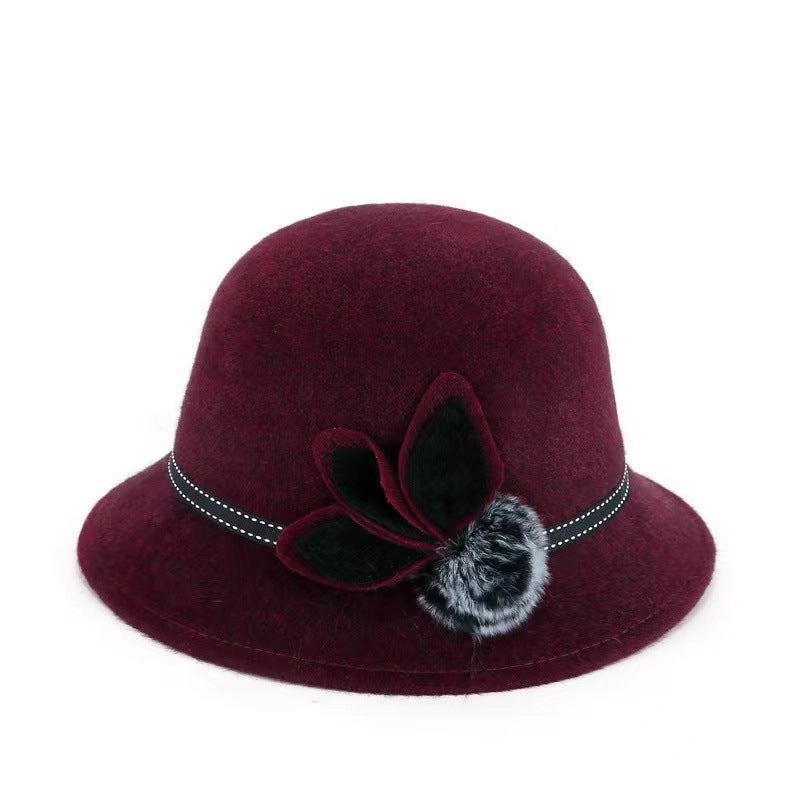 Flower Fashion Hat Temperament Fairy Style Fisherman's
