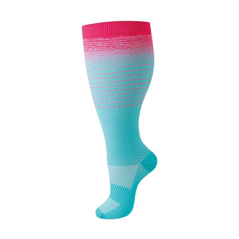 Plus-sized Sports High Elastic Plus-sized Long Tube Sports Calf Socks