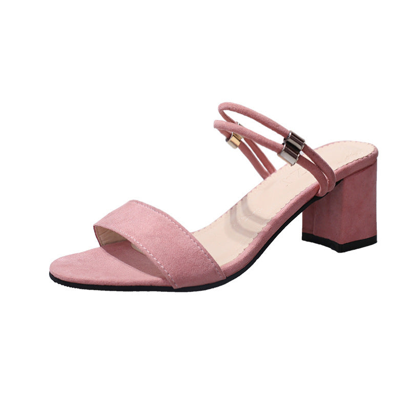 Women's High Heel All Match Fashionable Sandals